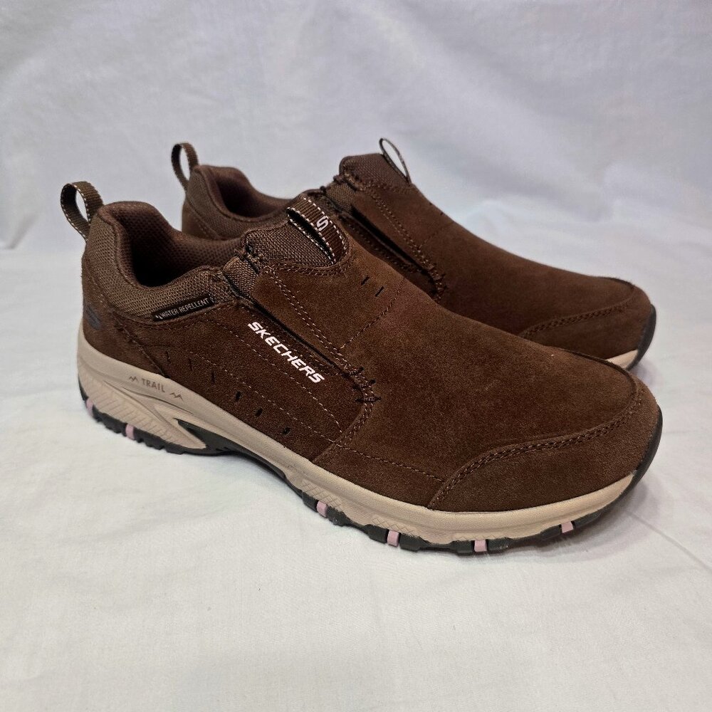 Skechers 180010 Trail Hiking Water Repellent Shoes Brown Women's Size 9.5 NWOB